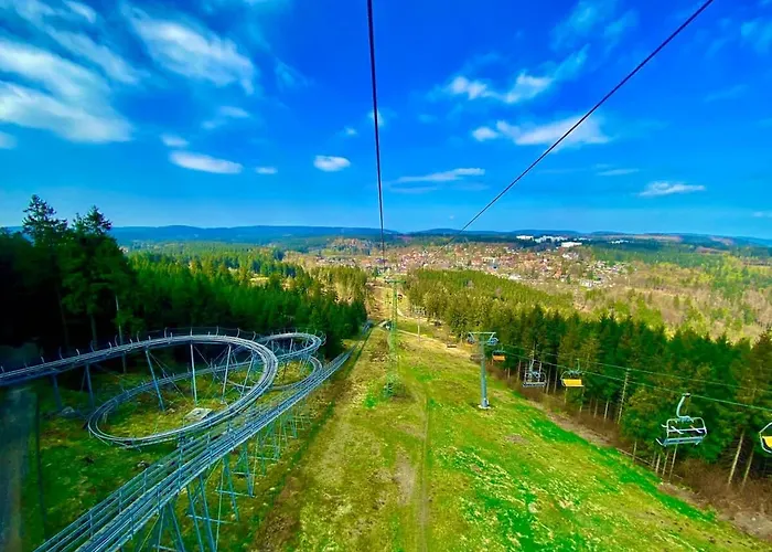 Relaxapartments Abendsonne Im Herzen Des Harzes - Ein El Dorado Fuer Wanderer, Biker Und Ruhesuchende - Mit Sonnigem Balkon Und Platz Fuer Bis Zu 3 Personen Apartmán